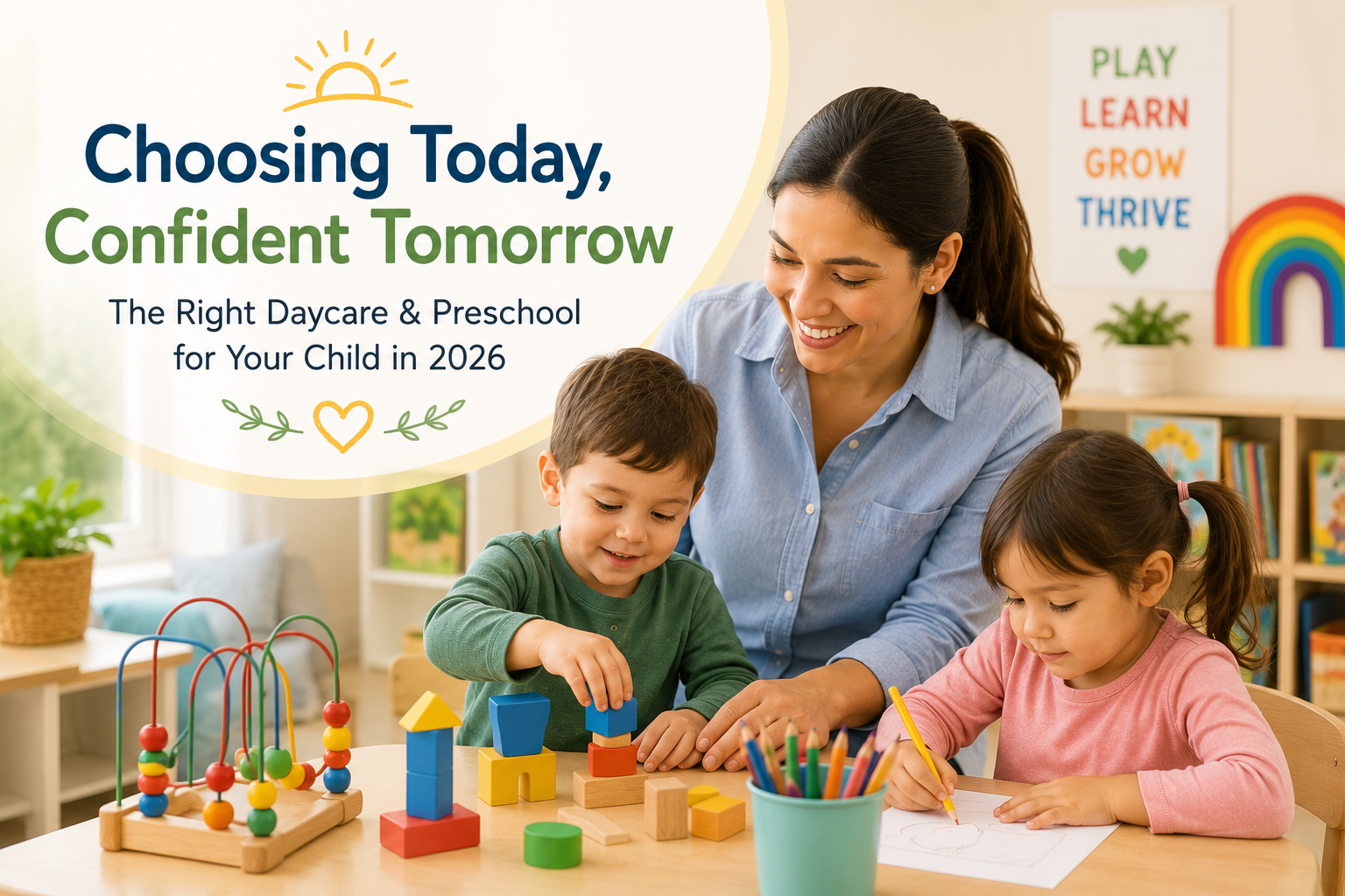How to Choose the Right Daycare and Preschool for Your Child in 2026